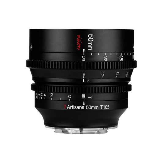 7Artisans 50mm T1.05 Cine Lens APS-C