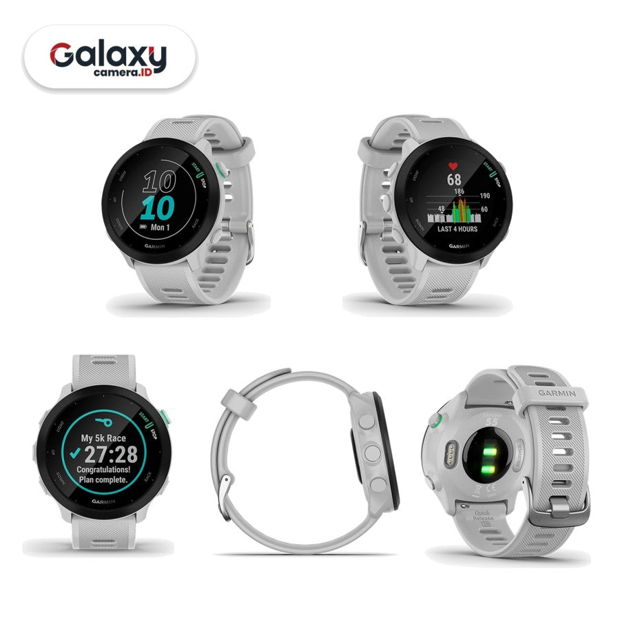 Garmin Forerunner 55 GPS Smartwatch Fore Runner 55 Garansi TAM 2 Tahun