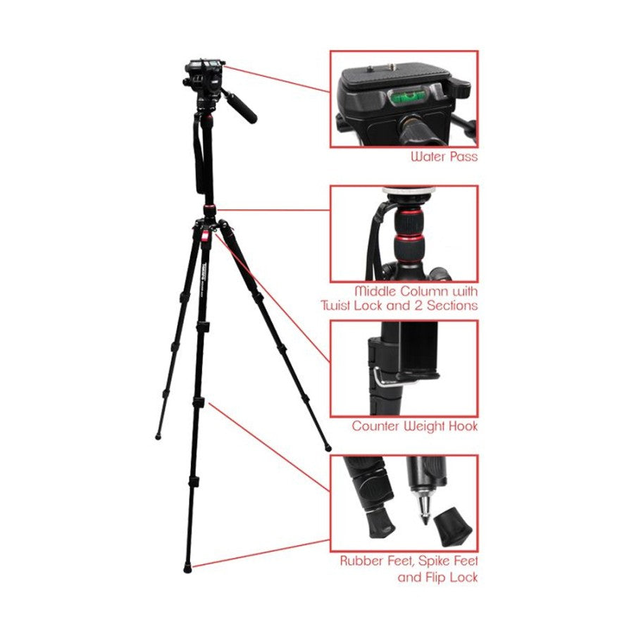 Takara Rover 66 V + T-054 Monopod Stand