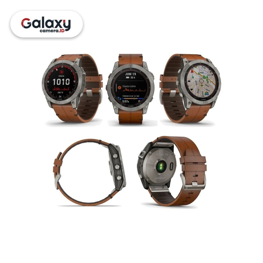 Garmin Fenix 7X Sapphire Solar GPS Smartwatch