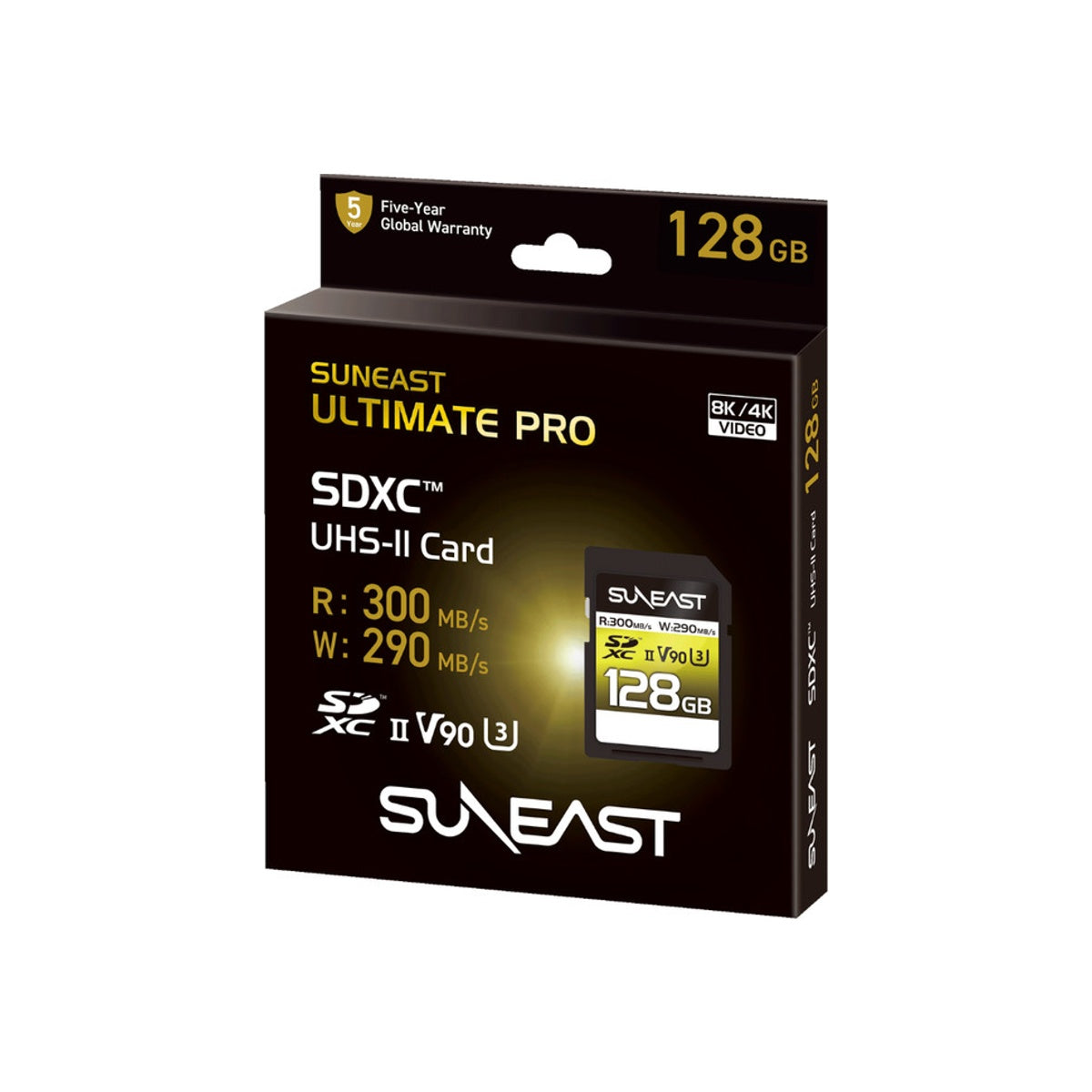 SUNEAST SDXC UHS-II Card 128GB Memory Card Ultimate PRO V90