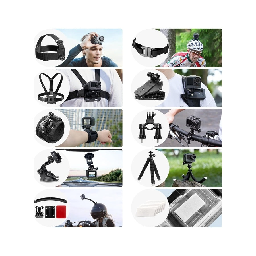 Akaso 42 In 1 Accessories Kit Camera Action