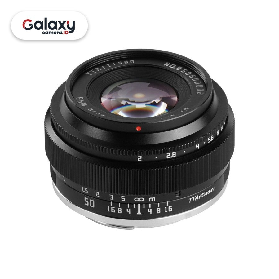 TTArtisan 50mm F2.0 For Canon EOS M EF-M Garansi Resmi