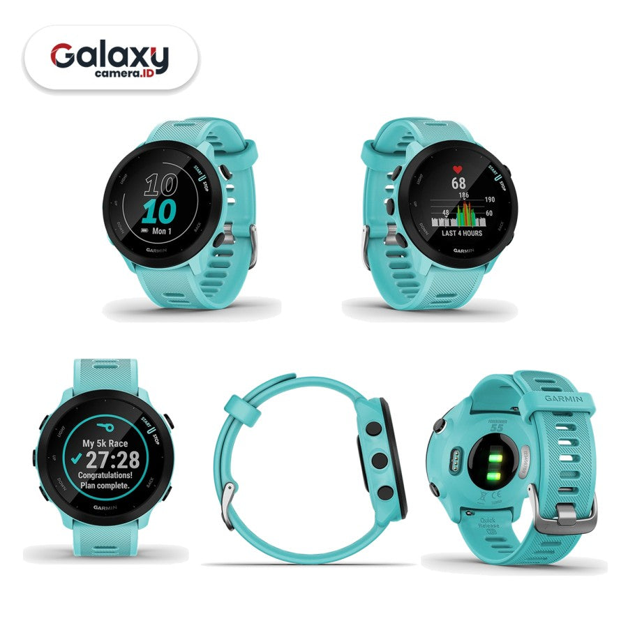 Garmin Forerunner 55 GPS Smartwatch Fore Runner 55 Garansi TAM 2 Tahun
