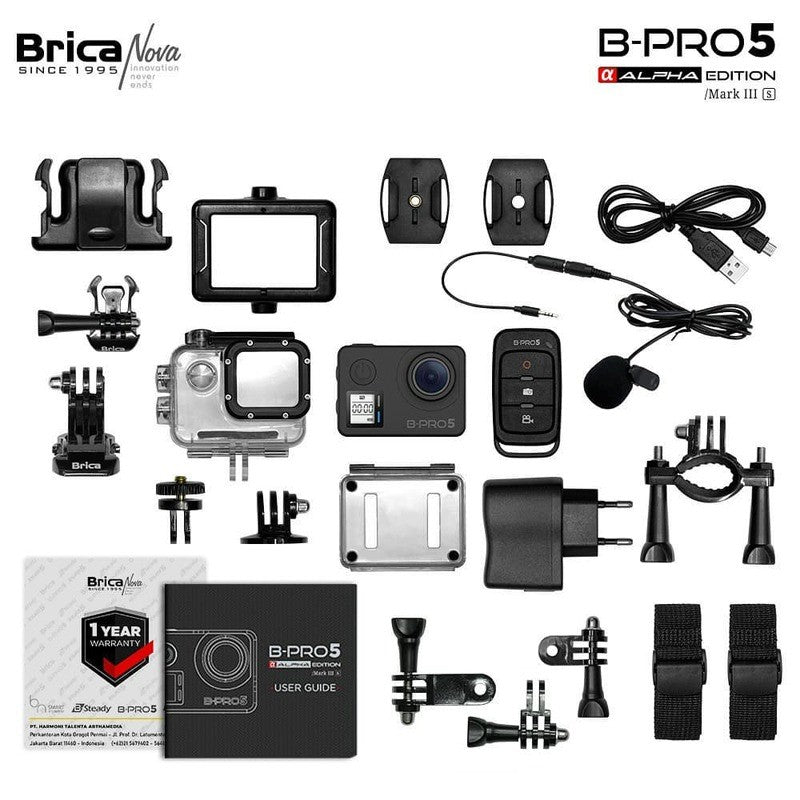 Brica B-Pro 5 AE3S Alpha Edition 4K Mark III S Grey