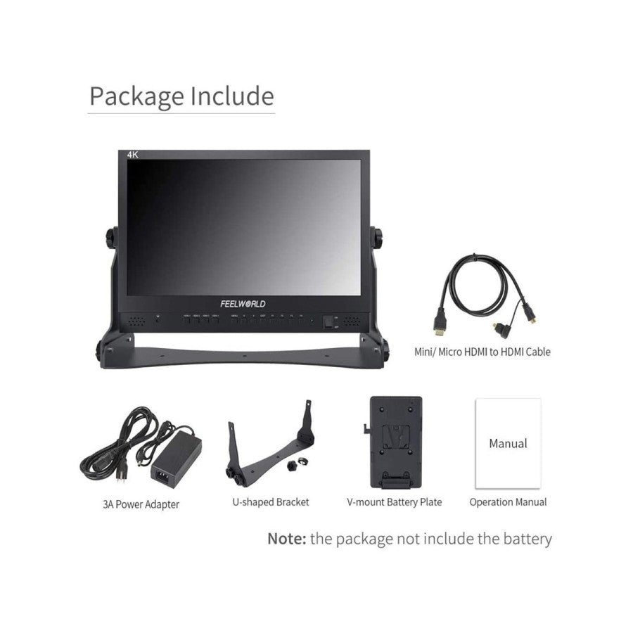 Feelworld Atem 156 Broadcast Monitor 15.6 Inch 4K