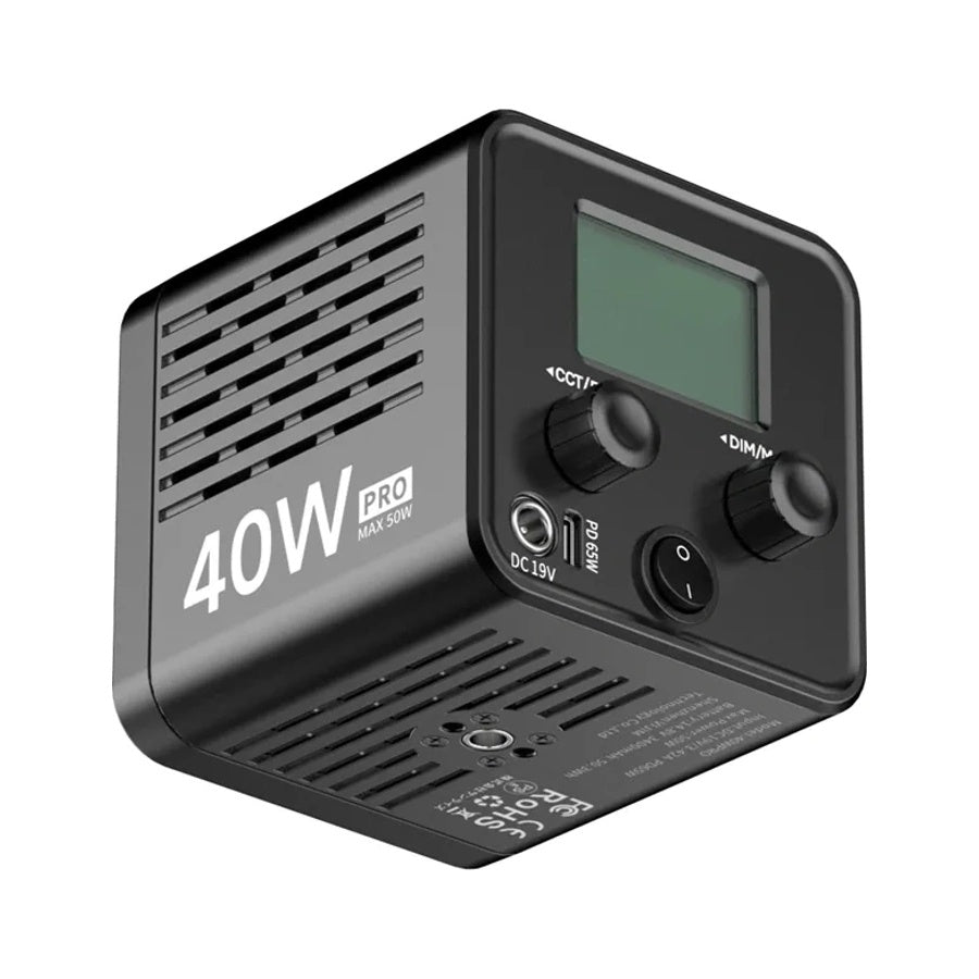 Ulanzi L023 Pro Bi Color 40W Portable LED Video Light Studio Lighting