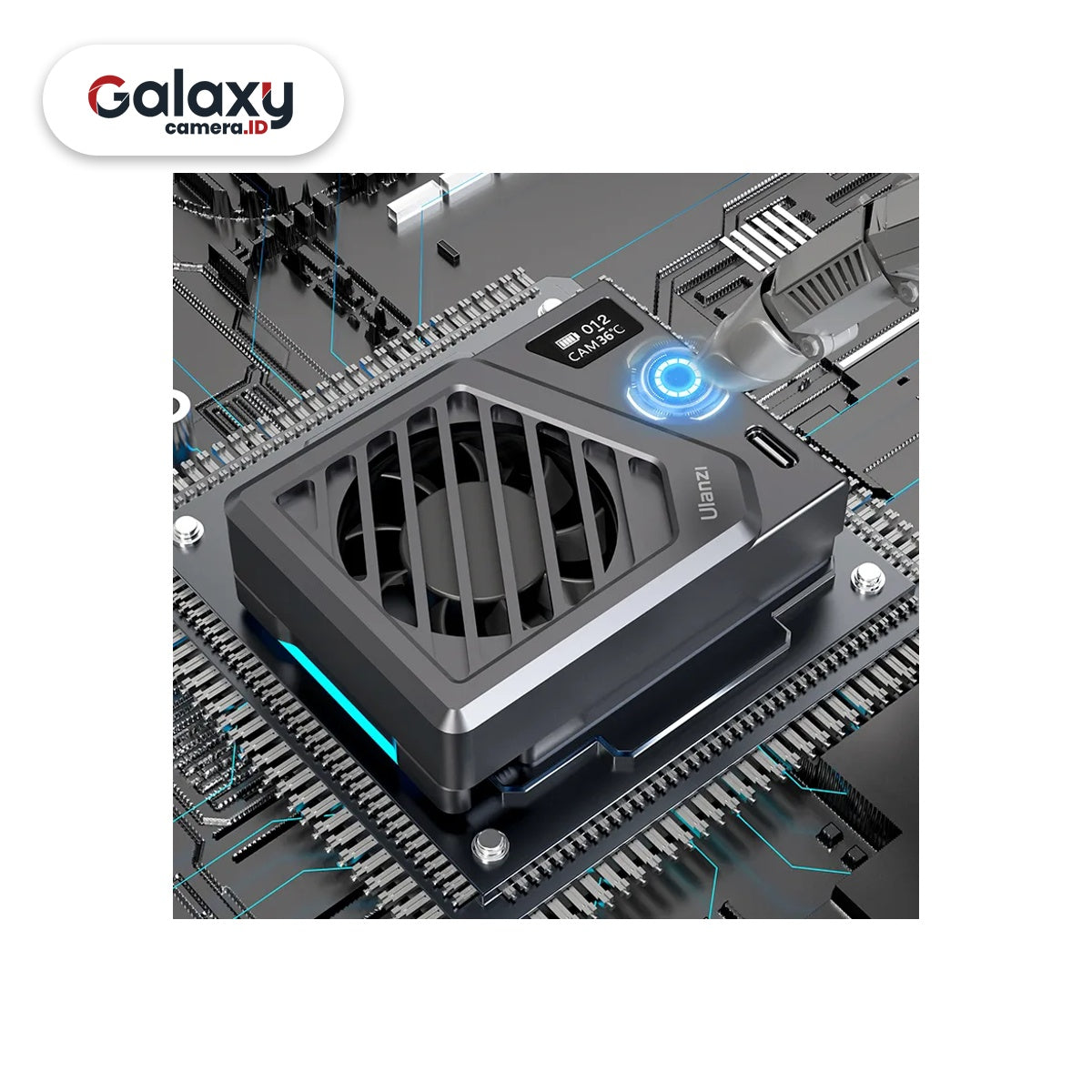 Ulanzi CA25 Camera Cooling Fan CA 25 Fan Cooler CA-25 For Kamera Resmi