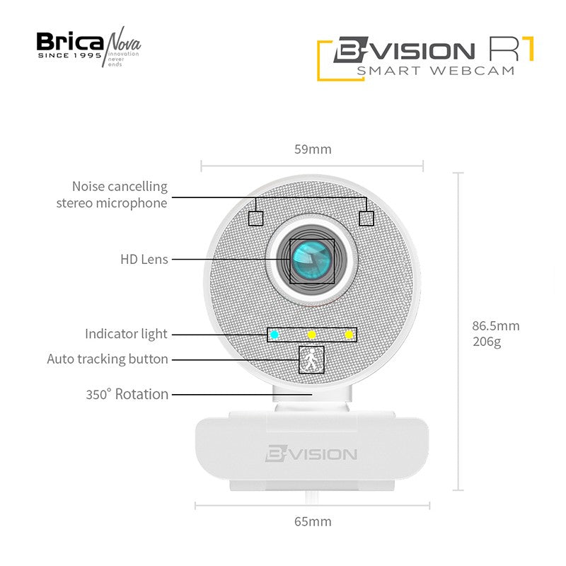 Brica B-Vision R1 Smart Webcam