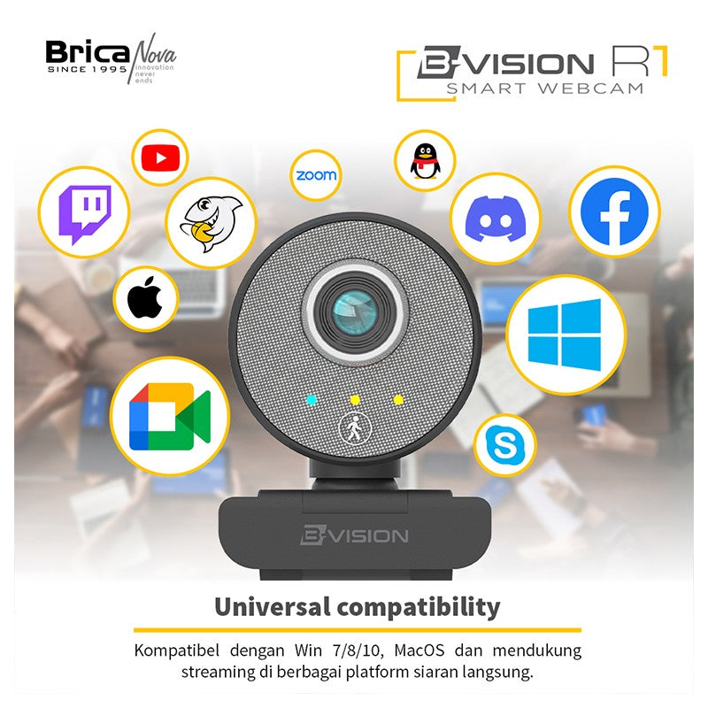 Brica B-Vision R1 Smart Webcam