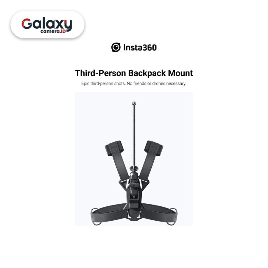 Insta360 Third Person Backpack Mount Bundle Original