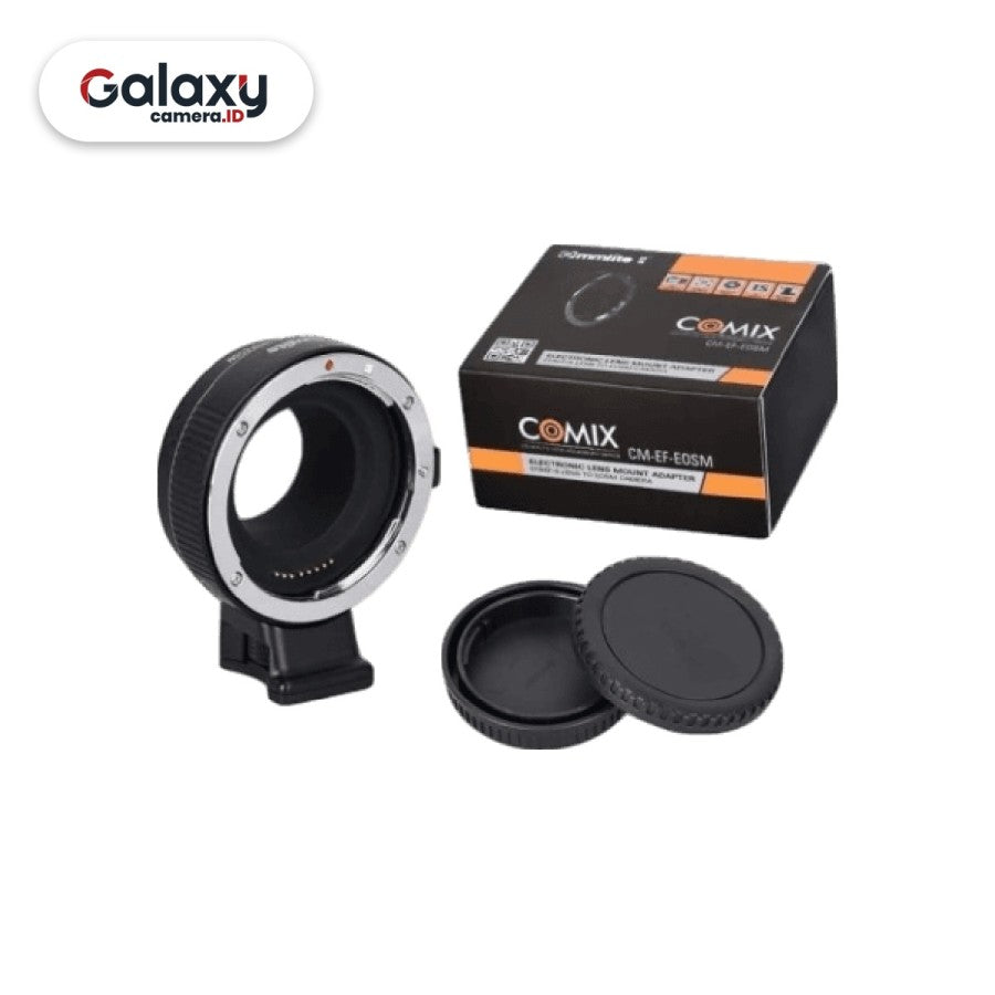 Commlite CM EF EOS M Mount adapter lensa DSLR ke Canon Mirroless APSC