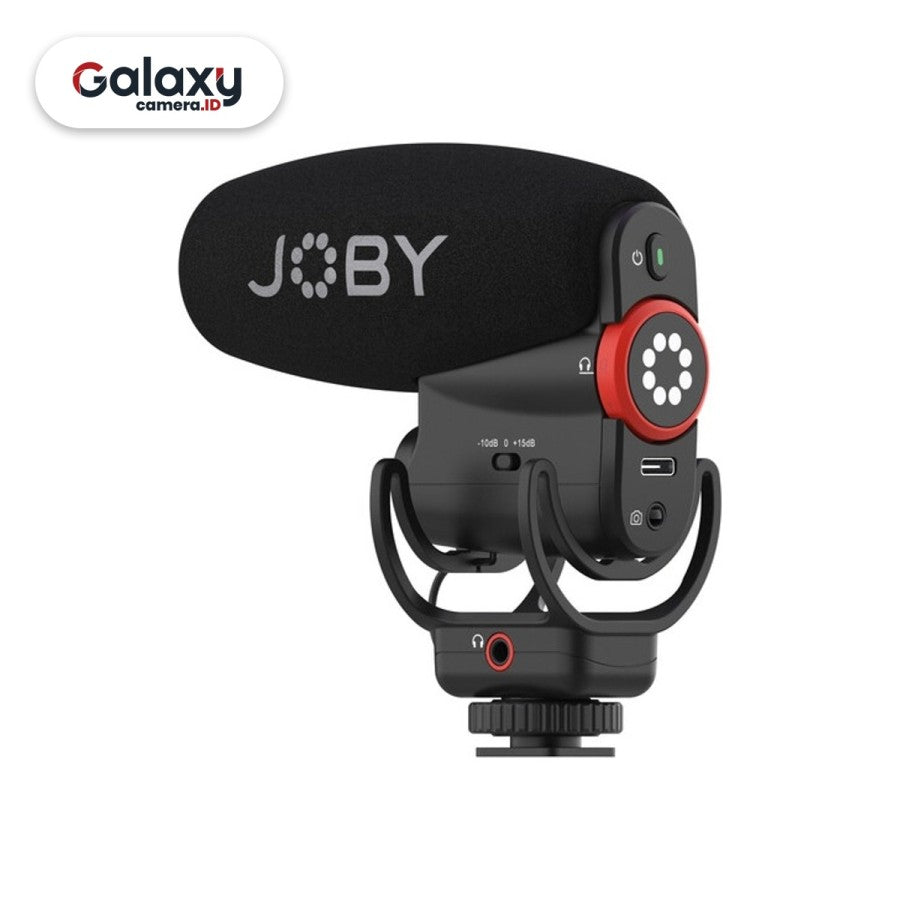 Joby Wavo PLUS Shotgun Microphone For Camera Vlogging Mic Record Resmi