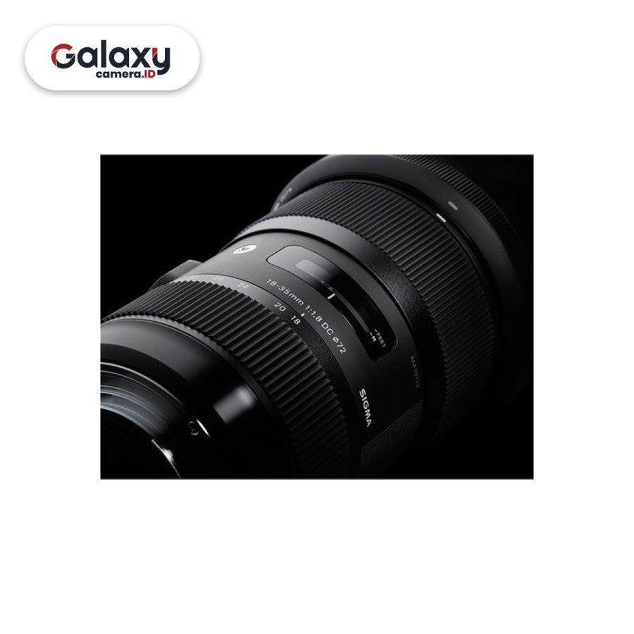 Lensa Sigma 18-35mm F1.8 DC HSM Art For Canon DSLR Garansi Resmi