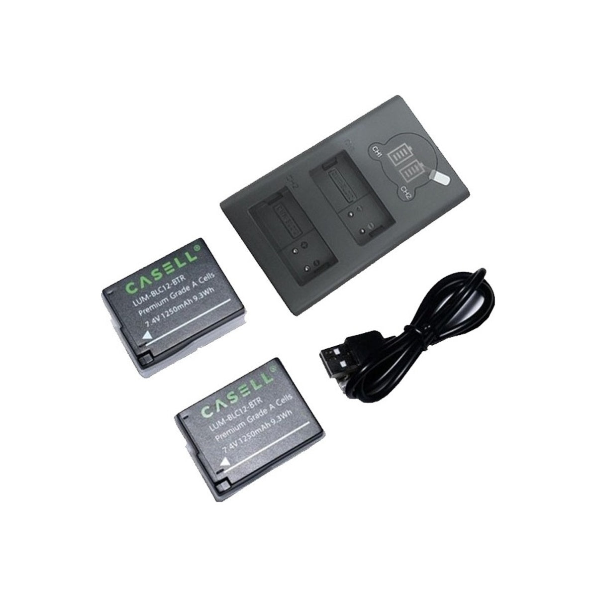 Baterai Charger Casell DMW-BLC12E