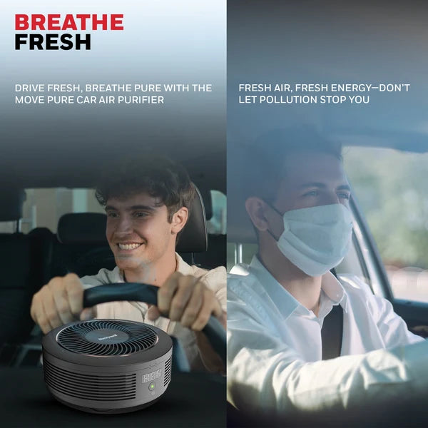 Honeywell Air Purifier Mobil Move Pure 4 HEPA H12 Anti Debu Asap