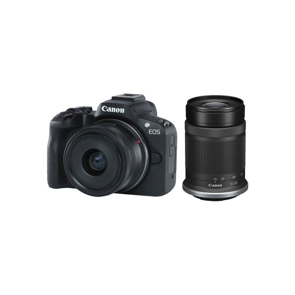 CANON EOS R50 Kit RF-S18-45mm f/4.5-6.3 IS STM + RF-S 55-210MM F5-7.1 IS STM