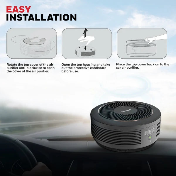 Honeywell Air Purifier Mobil Move Pure 4 HEPA H12 Anti Debu Asap