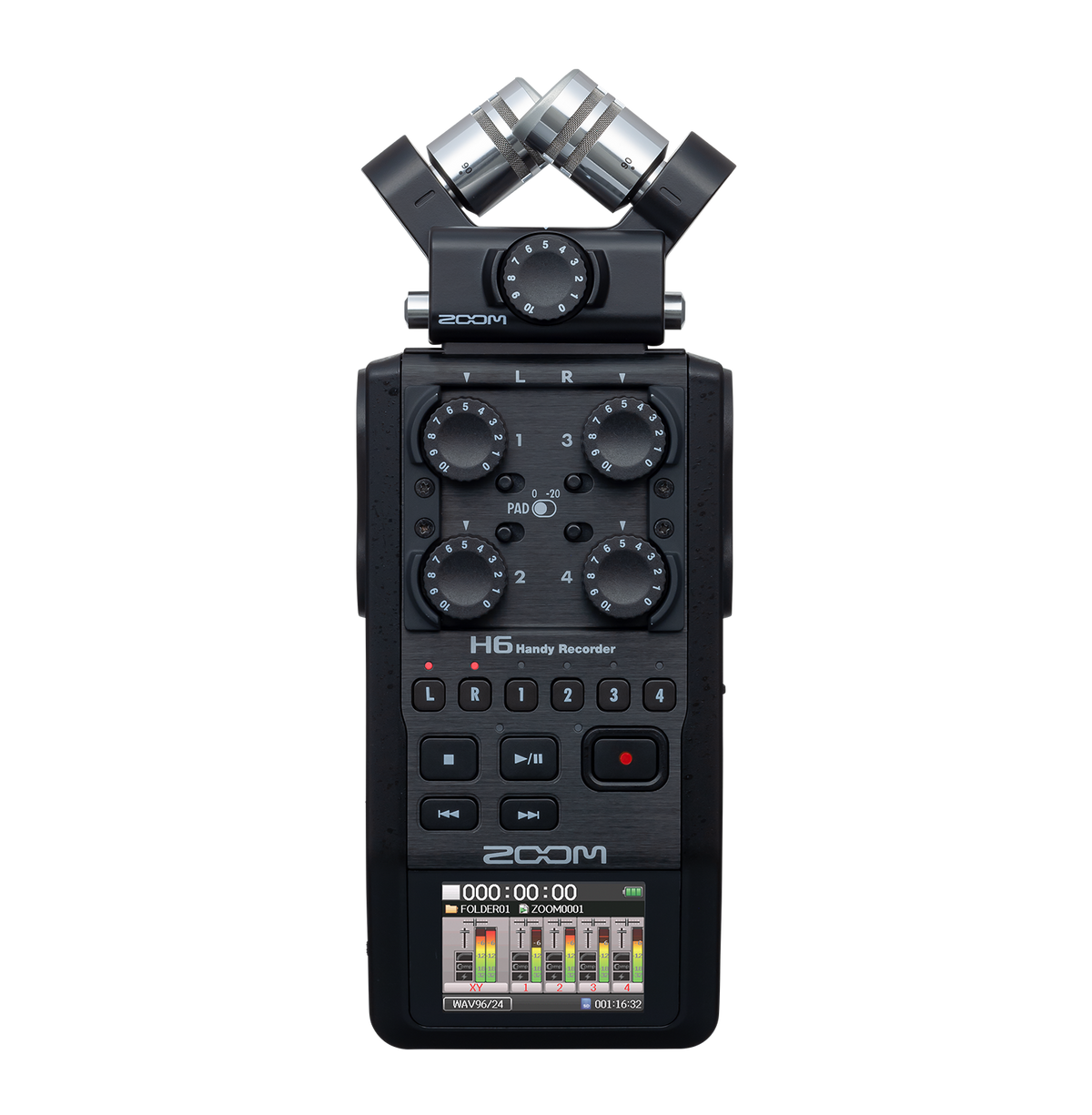 Zoom H6 Portable Handy Recorder