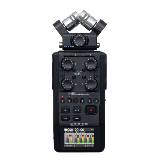 Zoom H6 Portable Handy Recorder
