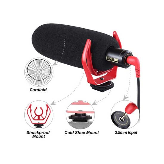 LENSGO LYM-DMM2 Hyper Cardioid Microphone