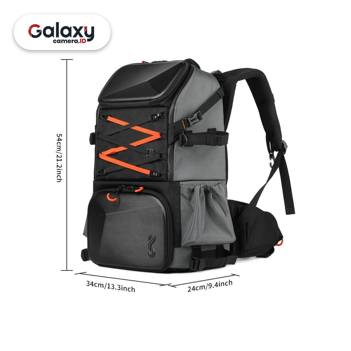KNF K&F Concept 33L Travel Camera Bag Backpack Tas Kamera (KF13.107)