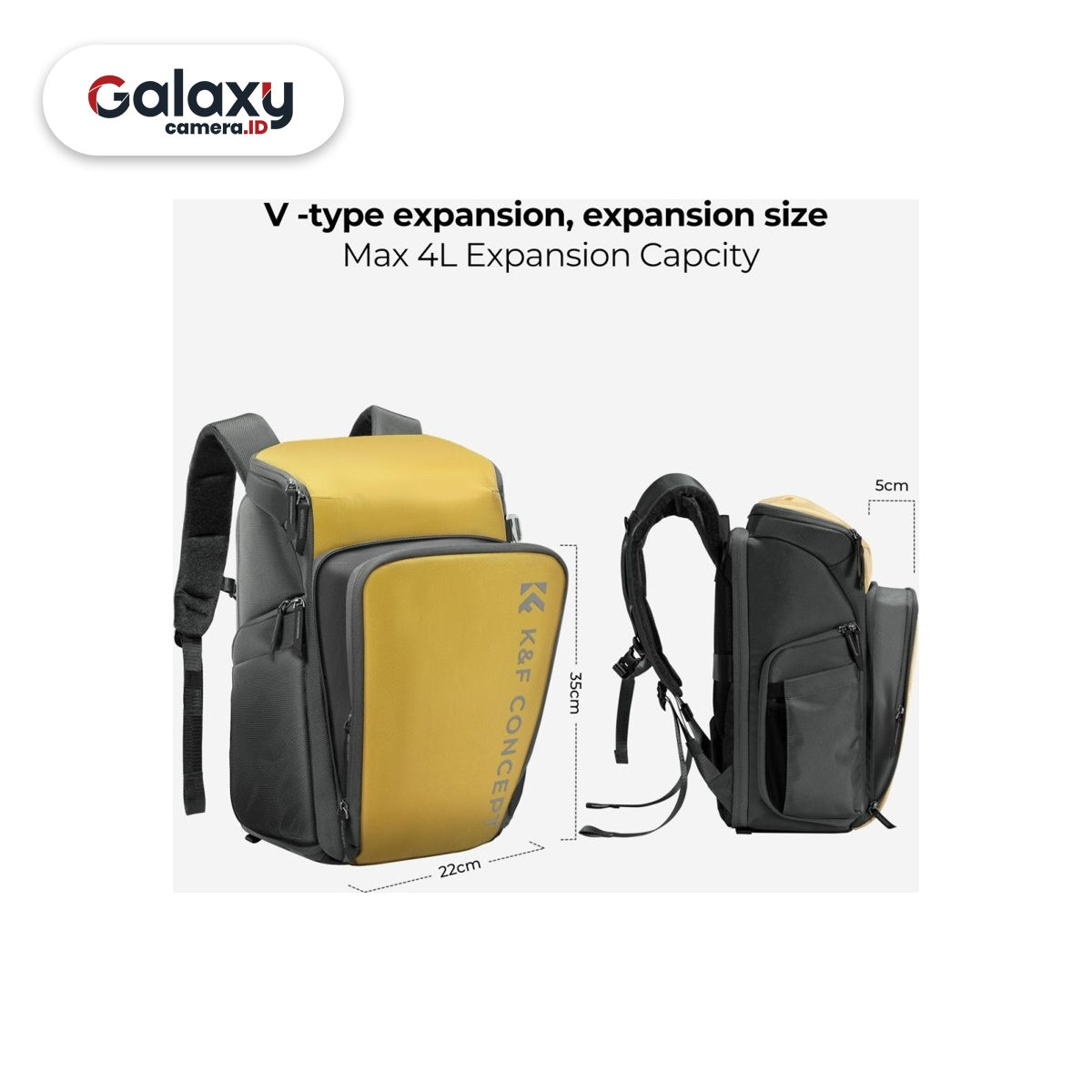 KNF K&F Concept 25L Alpha Backpack Air Waterproof Bag (KF13.128)