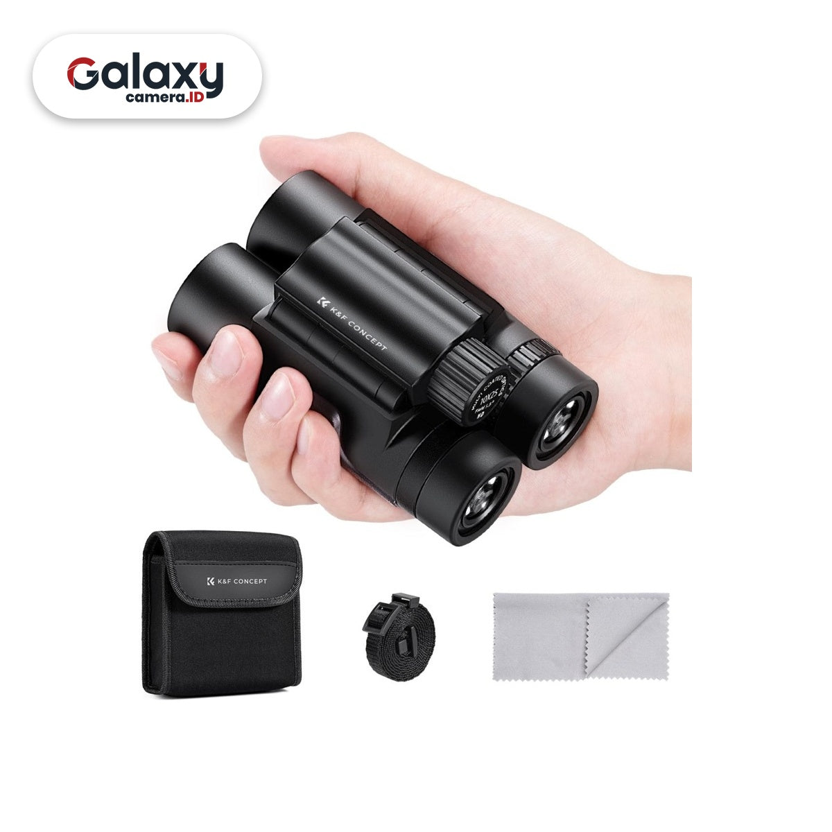 KNF K&F Concept Compact Binocular Telescope HD 10x25 BAK4 (KF33.070)
