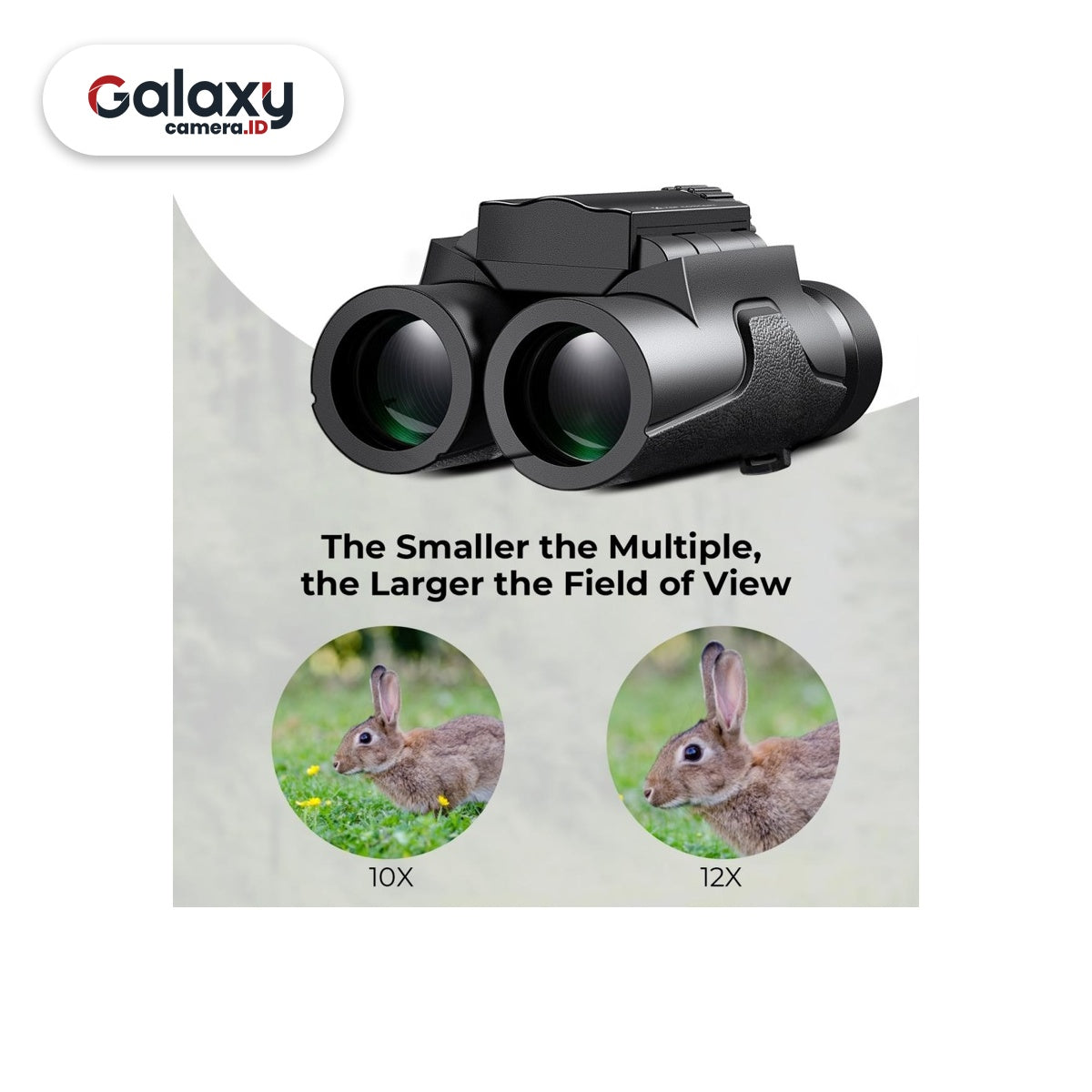 KNF K&F Concept Compact Binocular Telescope HD 10x25 BAK4 (KF33.070)