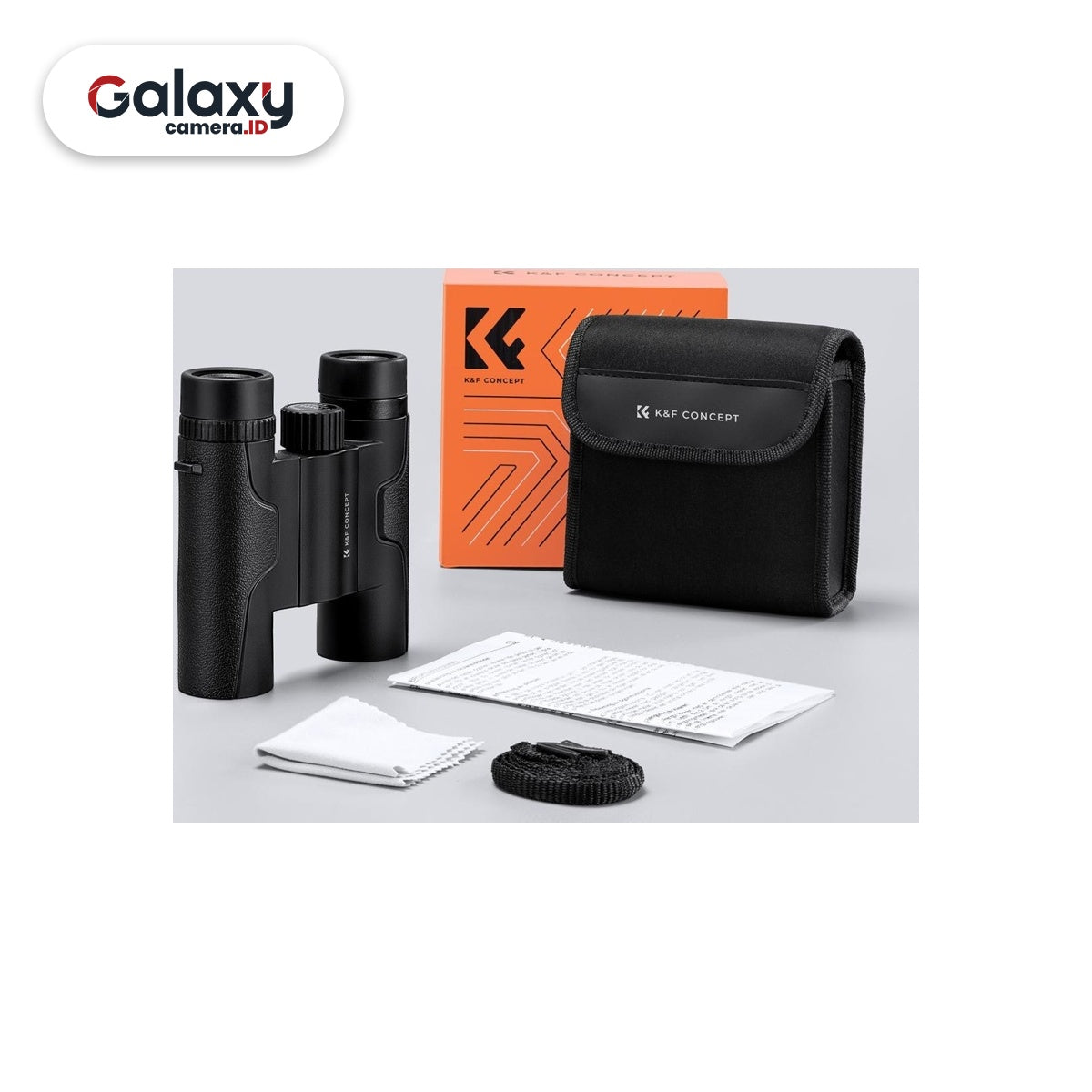 KNF K&F Concept Compact Binocular Telescope HD 10x25 BAK4 (KF33.070)
