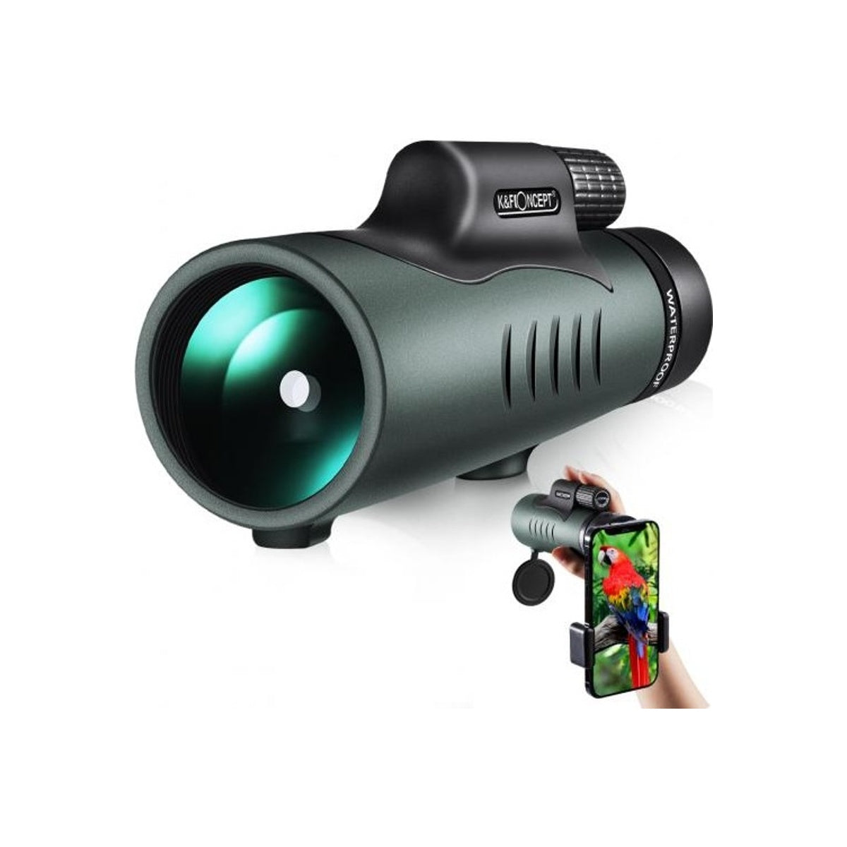 K&F Concept 20x50 BAK4 Monocular KNF Teropong Smarphone HP KF33.008