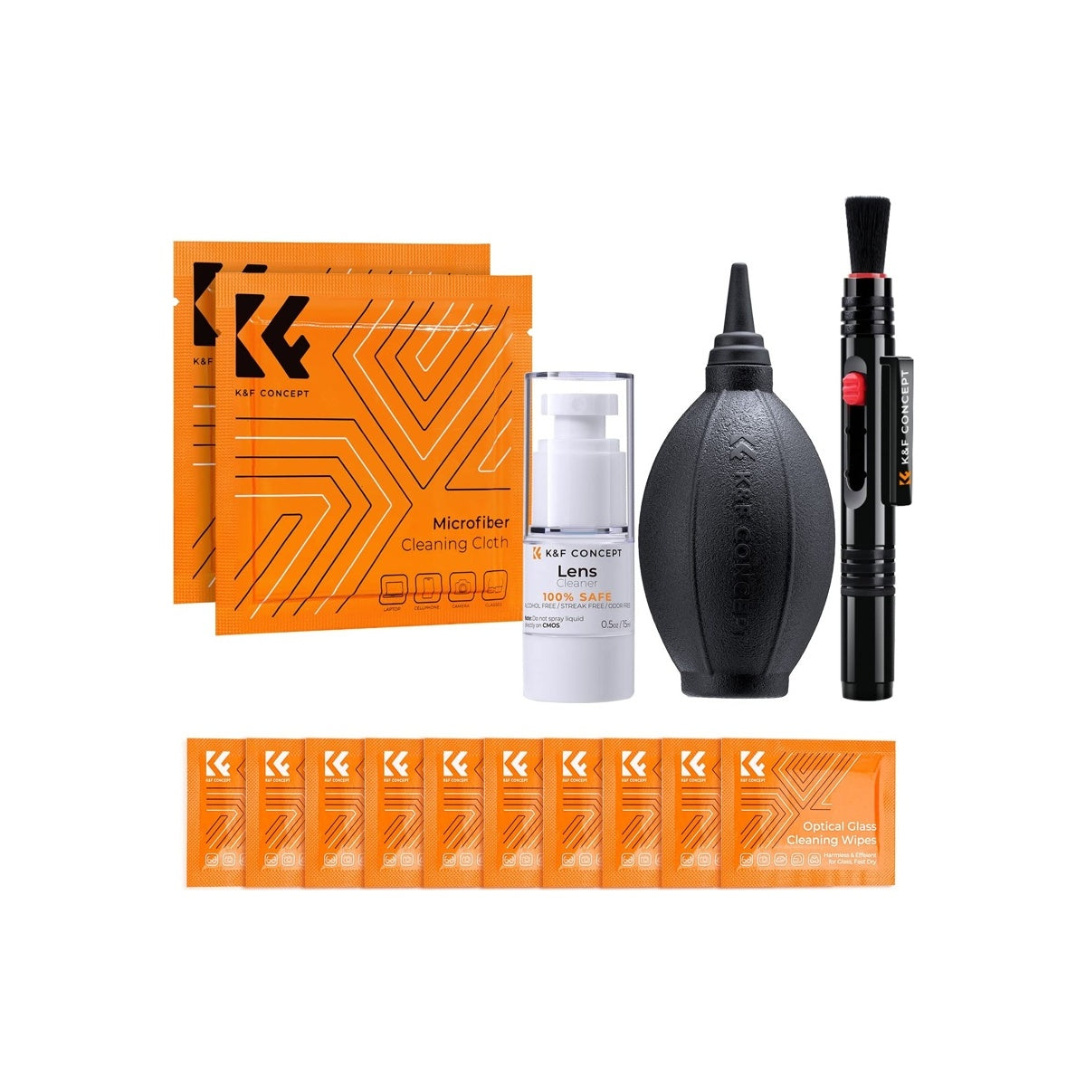KNF K&F Concept 5 In 1 Cleaning Kit set kamera Camera 5-in-1 (SKU1918)
