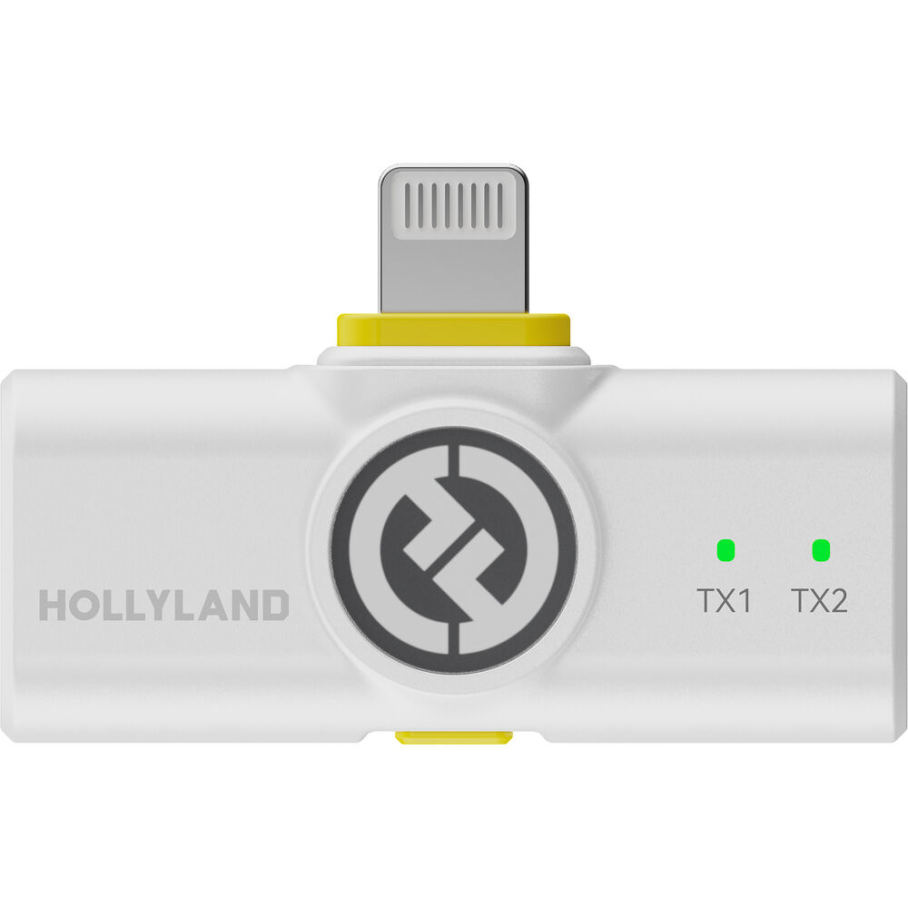 Hollyland Lark M2 Lightning White Microphone Wireless