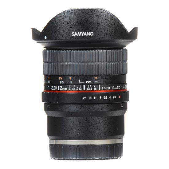 Samyang 12mm f/2.8 ED AS NCS Fisheye Lens for Sony E Mount