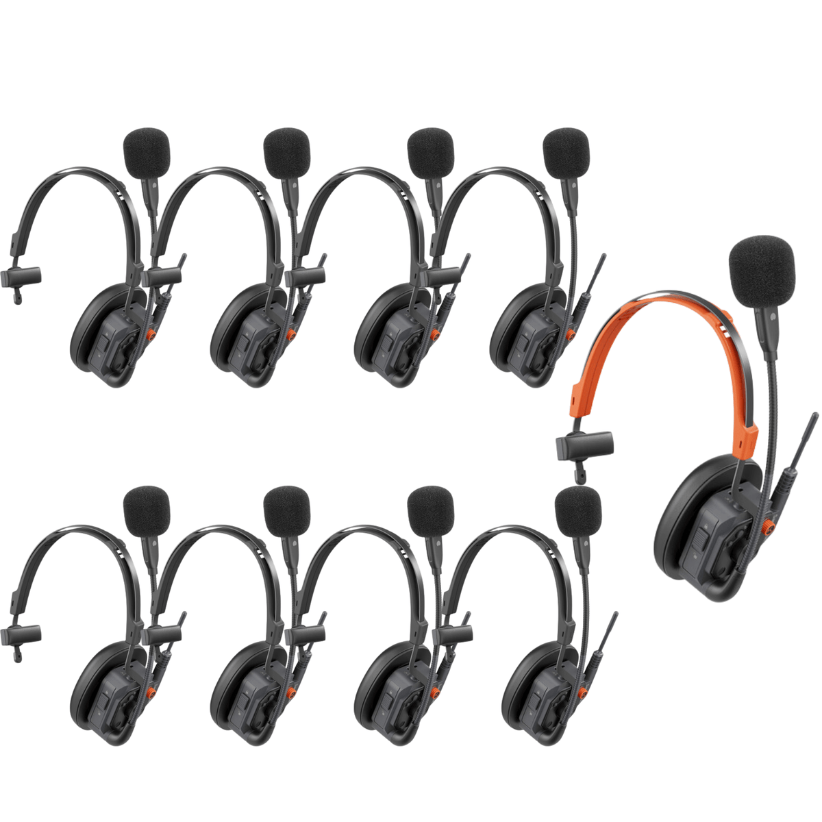 SARAMONIC WITALK9 X 3S / 5S / 9S / SMH / SRH Series Full Duplex Wireless Single Ear Headset Intercom