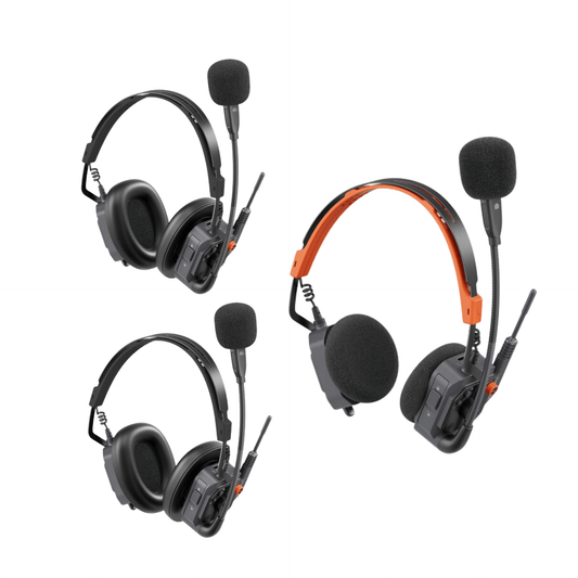 SARAMONIC WITALK9 X 3D / 5D / 9D Series Full Duplex Wireless Single Ear Headset Intercom System WiTalk 9X WiTalk9X Garansi Resmi