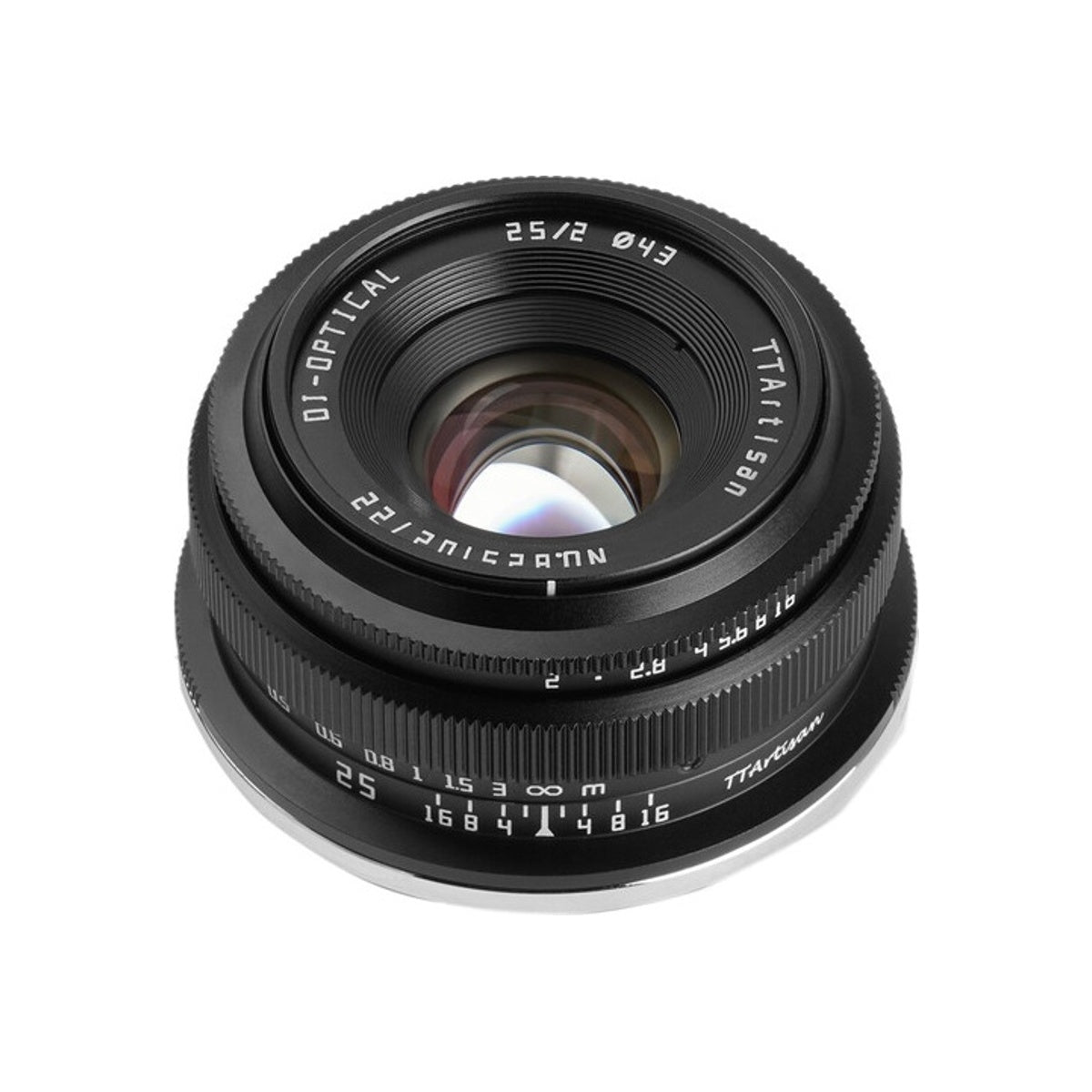 TTArtisan 25mm f2 for Fujifilm X Mount APS-C F/2 TTartisans Fuji Resmi