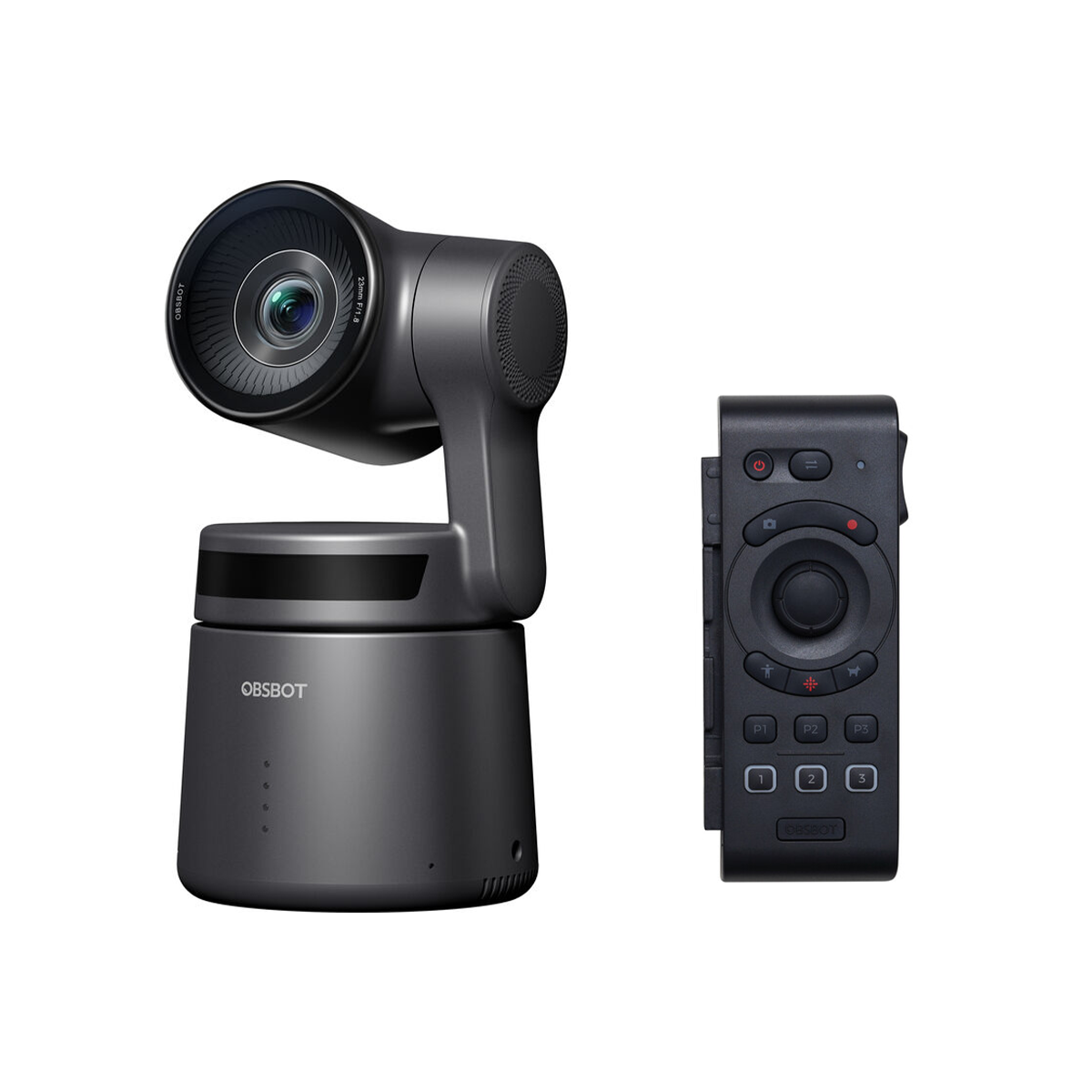 OBSBOT Tail Air AI-Powered 4K PTZ Streaming Camera With Remote Control