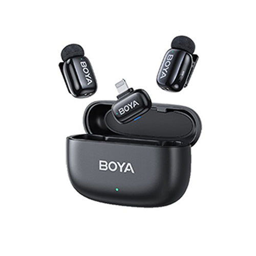 Boya Mini USB-C / Lightning Port TX+TX+RX Wireless Microphone BoyaMini Garansi Resmi