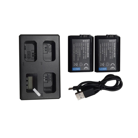 Avangarde Baterai Sony FW50 Triple Charger