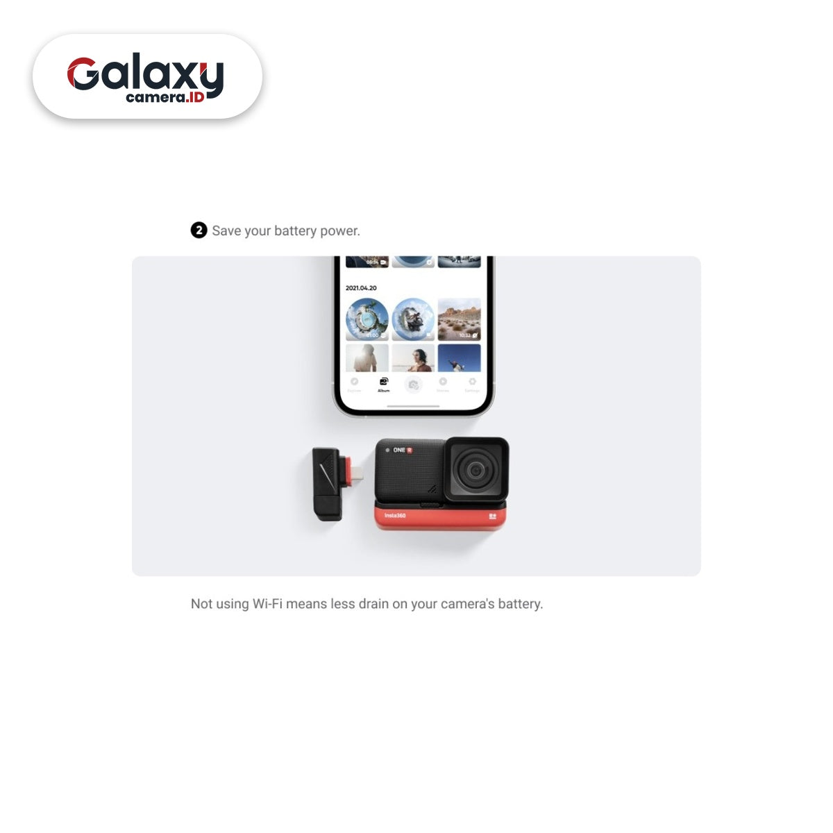 Insta360 Quick Reader for Insta 360 One R/RS One R RS Original