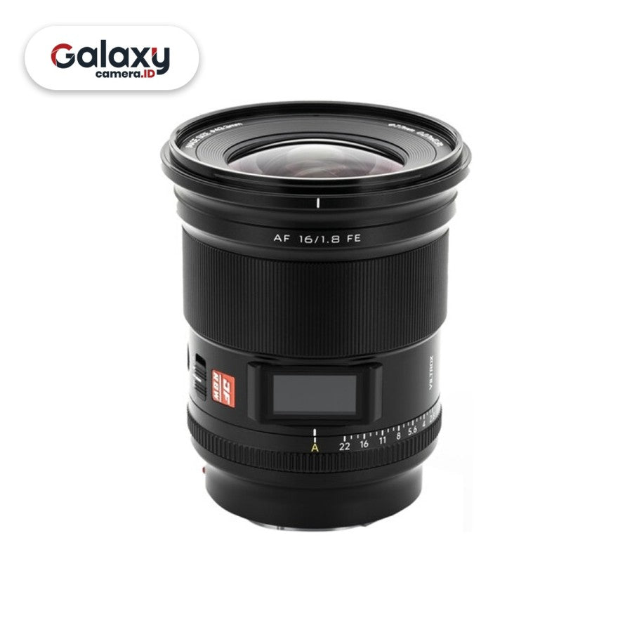 Lensa Viltrox AF 16mm F1.8 FE Full Frame for Sony E Mount Resmi