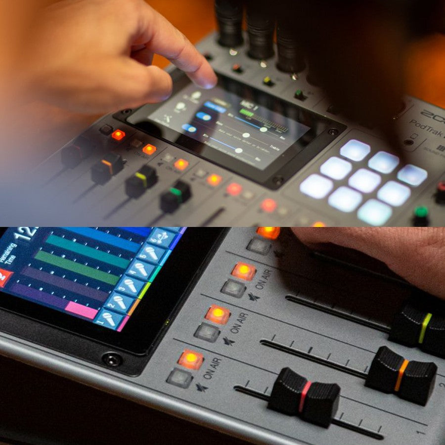 Zoom PodTrak P8 Portable Multitrack Podcast Recorder
