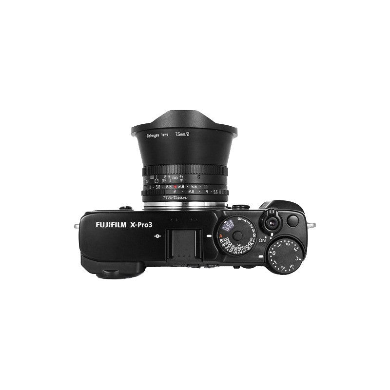 TTartisan 7.5mm F2.0 Fisheye For Fuji FX Mount