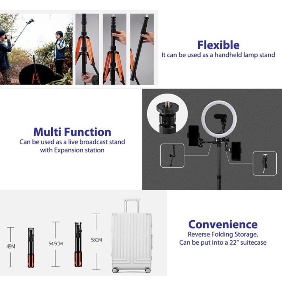 Fotopro TR-01A Aluminium Light Stand Tripod