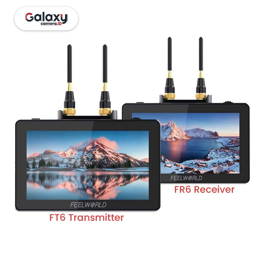 FEELWORLD FT6 FR6 5.5 Inch Wireless Video