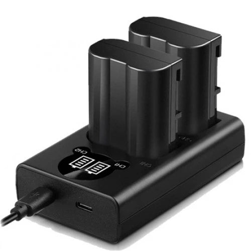 Avangarde Baterai Nikon ENEL15 Dual Charger