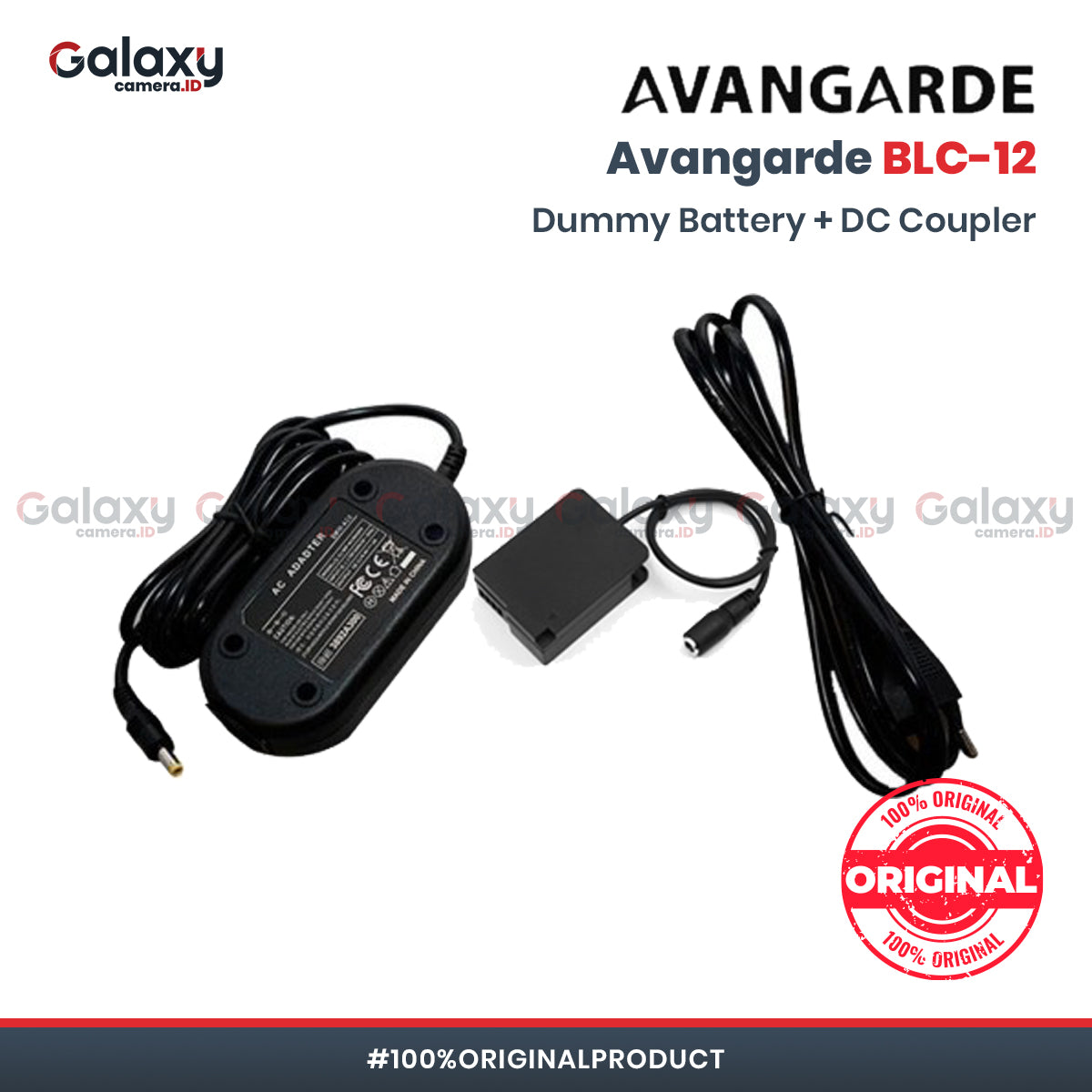 Avangarde BLC-12 Dummy Battery + DC Coupler