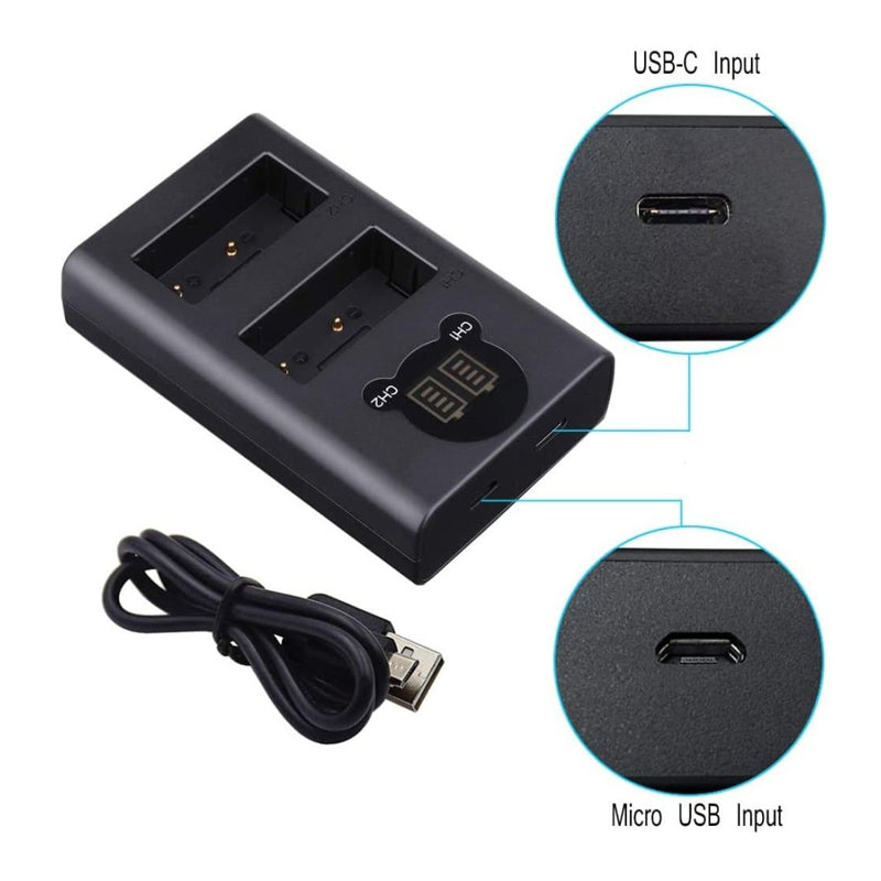 Avangarde Baterai Fujifilm W235S Dual Charger