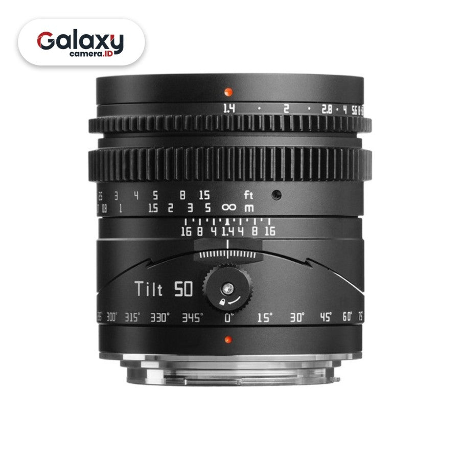 Lensa TTArtisan Tilt 50mm f1.4 For Canon RF